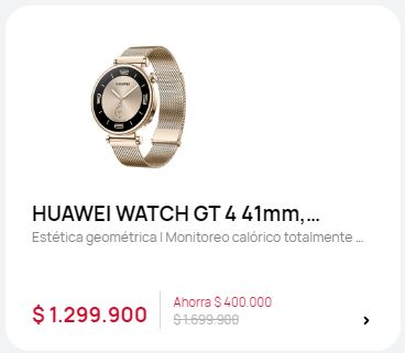 huawei colombia smartwatch